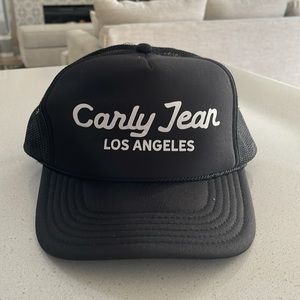 Brand new black CJLA trucker hat